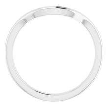 Load image into Gallery viewer, Sterling Silver Band for 9 mm Cushion Ring
