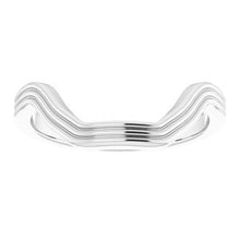 Load image into Gallery viewer, Sterling Silver Band for 16x12 mm Emerald Ring
