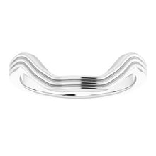 Load image into Gallery viewer, Sterling Silver Band for 14x10 mm Emerald Ring

