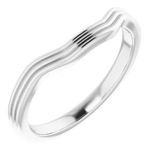 Load image into Gallery viewer, Sterling Silver Band for 6 mm Square Ring
