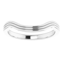 Load image into Gallery viewer, Sterling Silver Band for 10 mm Cushion Ring
