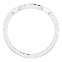 Load image into Gallery viewer, Sterling Silver Band for 9 mm Square Ring
