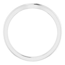 Load image into Gallery viewer, Sterling Silver Band for 4 mm Square Ring
