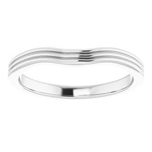 Load image into Gallery viewer, Sterling Silver Band for 4 mm Square Ring
