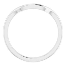 Charger l'image dans la galerie, Sterling Silver Band for 6.5 mm Square Ring
