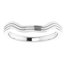 Load image into Gallery viewer, Sterling Silver Band for 8 mm Square Ring
