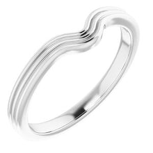 Load image into Gallery viewer, Sterling Silver Band for 6x3 mm Marquise Ring
