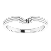 Load image into Gallery viewer, Sterling Silver Band for 6x4 mm Pear Ring
