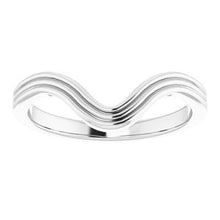 Load image into Gallery viewer, Sterling Silver Band for 12x6 mm Marquise Ring
