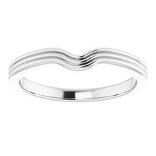 Load image into Gallery viewer, Sterling Silver Band for 5x3 mm Pear Ring
