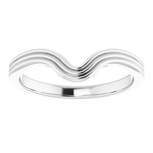 Load image into Gallery viewer, Sterling Silver Band for 9x4.5 mm Marquise Ring
