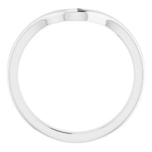 Load image into Gallery viewer, Sterling Silver Band for 9x9 mm Heart Ring
