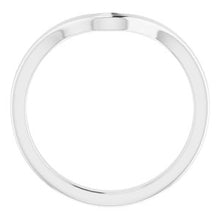 Load image into Gallery viewer, Sterling Silver Band for 10x10 mm Heart Ring
