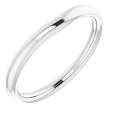 Charger l'image dans la galerie, Sterling Silver Band for 5.5 mm Round Ring
