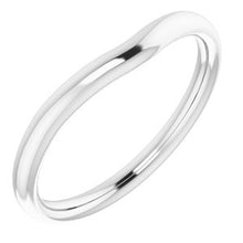 Charger l'image dans la galerie, Sterling Silver Band for 6.5 mm Round Ring
