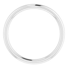 Charger l'image dans la galerie, Sterling Silver Band for 8.2 mm Round Ring

