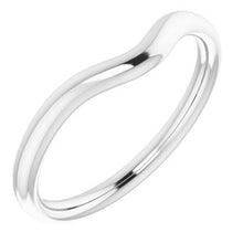 Load image into Gallery viewer, Sterling Silver Band for 8x6 mm Oval Ring
