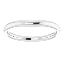 Charger l'image dans la galerie, Sterling Silver Band for 5 mm Cushion Ring
