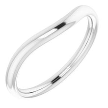 Charger l'image dans la galerie, Sterling Silver Band for 8 mm Cushion Ring
