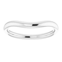 Charger l'image dans la galerie, Sterling Silver Band for 8 mm Cushion Ring

