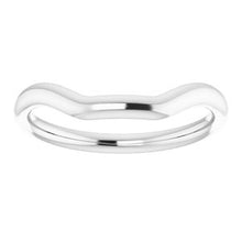 Charger l'image dans la galerie, Sterling Silver Band for 10x8 mm Emerald Ring
