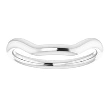 Charger l'image dans la galerie, Sterling Silver Band for 11x9 mm Emerald Ring
