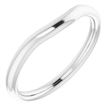 Charger l'image dans la galerie, Sterling Silver Band for 5 mm Square Ring
