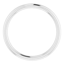 Charger l'image dans la galerie, Sterling Silver Band for 5 mm Square Ring
