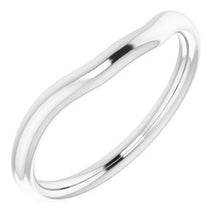 Load image into Gallery viewer, Sterling Silver Band for 7 mm Square Ring
