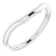Load image into Gallery viewer, Sterling Silver Band for 7.5 mm Square Ring

