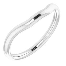 Load image into Gallery viewer, Sterling Silver Band for 8 mm Square Ring

