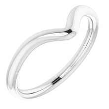 Charger l'image dans la galerie, Sterling Silver Band for 9x4.5 mm Marquise Ring

