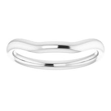 Charger l'image dans la galerie, Sterling Silver Band for 9 mm Square Ring
