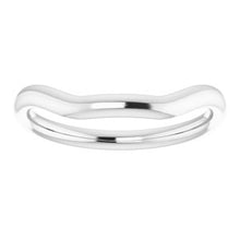 Load image into Gallery viewer, Sterling Silver Band for 10 mm Square Ring

