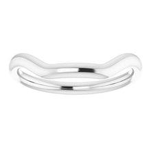Load image into Gallery viewer, Sterling Silver Band for 12x10 mm Emerald Ring
