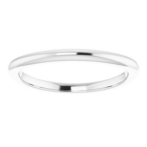 Sterling Silver Band for 5.5 mm Round Ring