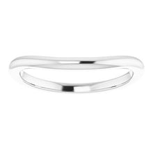 Charger l&#39;image dans la galerie, Sterling Silver Band for 12 x 10 mm Oval Ring
