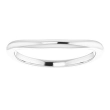 Charger l'image dans la galerie, Sterling Silver Band for 9 x 9 mm Square Ring
