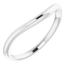 Charger l'image dans la galerie, Sterling Silver Band for 8 x 4 mm Marquise Ring
