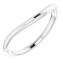 Charger l'image dans la galerie, Sterling Silver Band for 12 x 10 mm Emerald Ring
