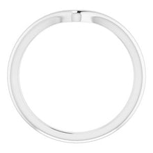 Charger l'image dans la galerie, Sterling Silver Band for 8 x 6 mm Pear Ring
