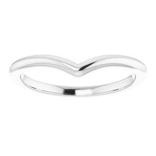 Charger l'image dans la galerie, Sterling Silver Band for 8 x 6 mm Pear Ring
