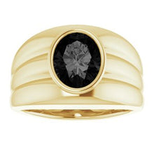 Load image into Gallery viewer, Men's Bezel-Set Ring
