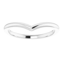 Charger l'image dans la galerie, Sterling Silver Band for 8 x 5 mm Pear Ring
