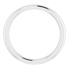 Load image into Gallery viewer, Sterling Silver Band for 11 mm Round Ring
