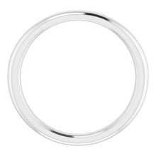 Load image into Gallery viewer, Sterling Silver Band for 9 mm Round Ring
