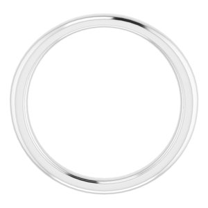 Sterling Silver Band for 10 mm Round Ring