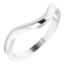 Charger l'image dans la galerie, Sterling Silver Band for 9.4 mm Round Ring
