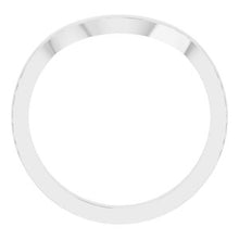 Charger l'image dans la galerie, Sterling Silver Band for 9.4 mm Round Ring
