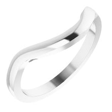 Charger l'image dans la galerie, Sterling Silver Band for 11 mm Round Ring
